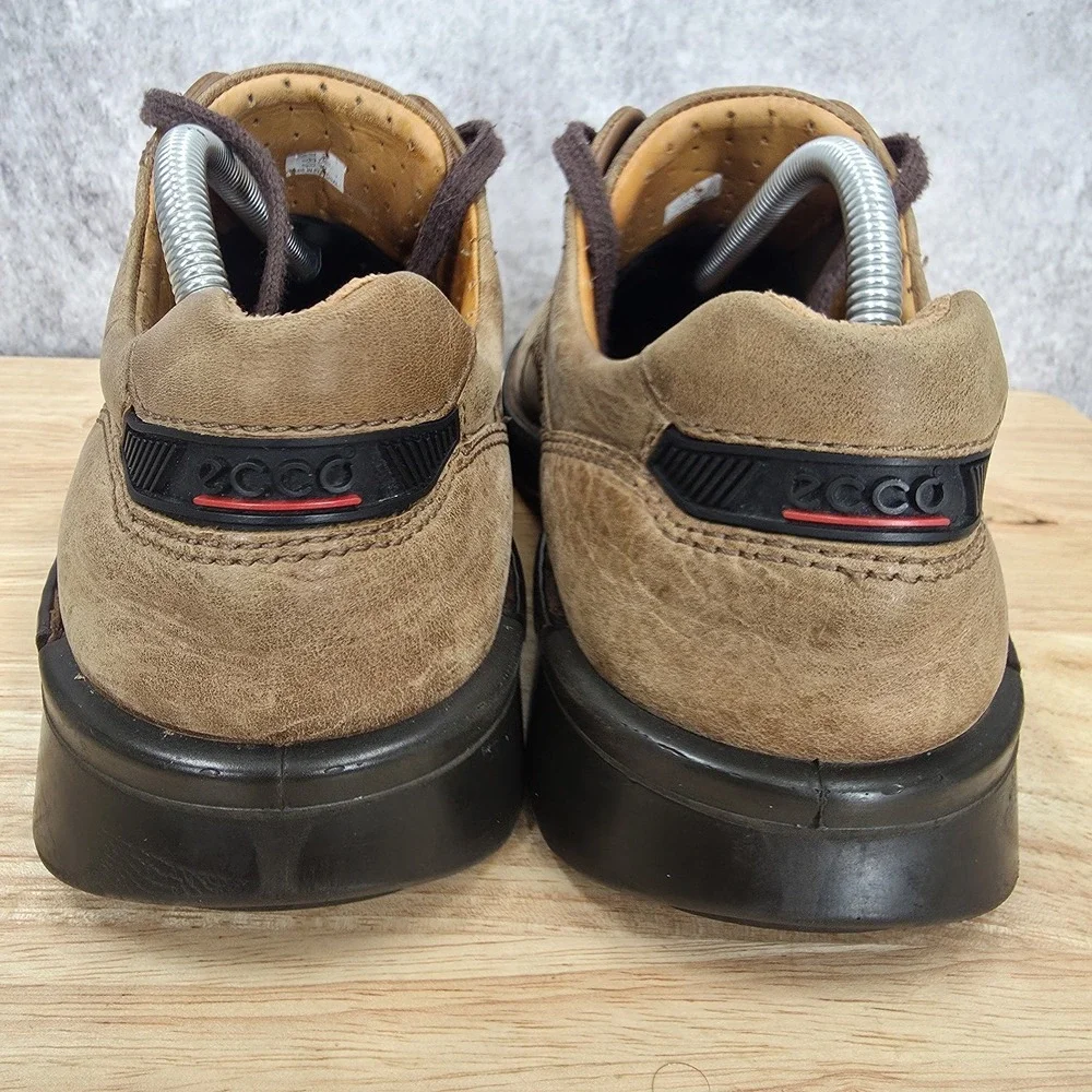 Ecco Fusion II Oxford Shoes Mens 42 US 8   Brown Nubuck‎ Leather Comfort